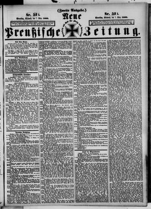 Neue preußische Zeitung vom 07.03.1888