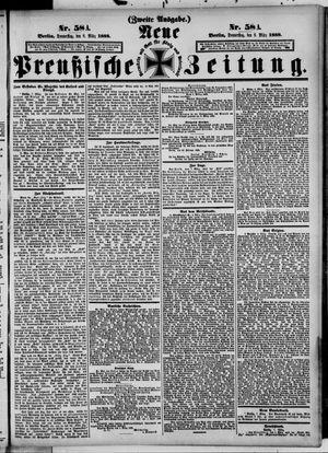 Neue preußische Zeitung vom 08.03.1888