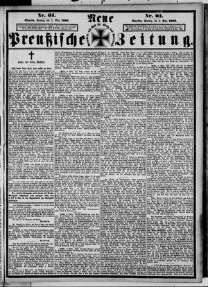 Neue preußische Zeitung vom 11.03.1888