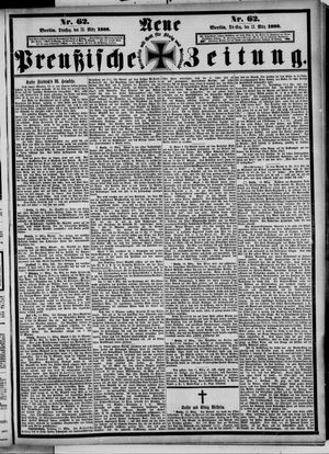 Neue preußische Zeitung vom 13.03.1888