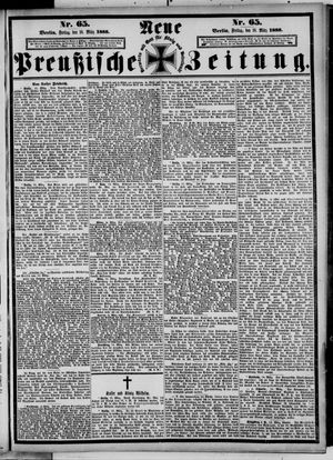 Neue preußische Zeitung vom 16.03.1888