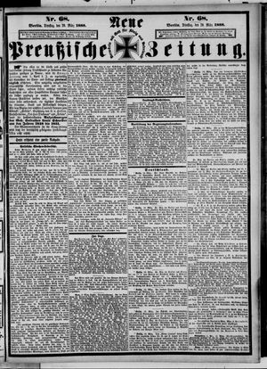 Neue preußische Zeitung vom 20.03.1888
