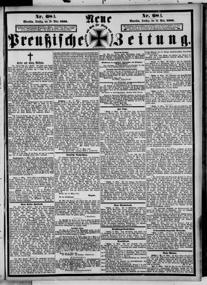 Neue preußische Zeitung vom 20.03.1888