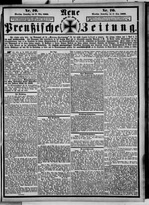 Neue preußische Zeitung vom 22.03.1888