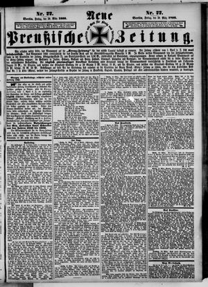 Neue preußische Zeitung vom 30.03.1888