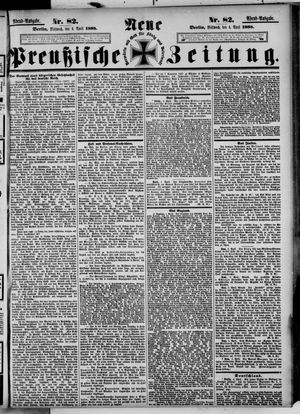Neue preußische Zeitung vom 04.04.1888