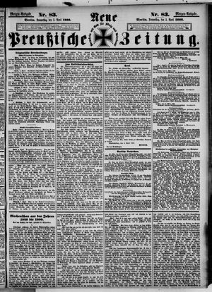 Neue preußische Zeitung on Apr 5, 1888