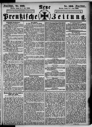 Neue preußische Zeitung vom 17.04.1888