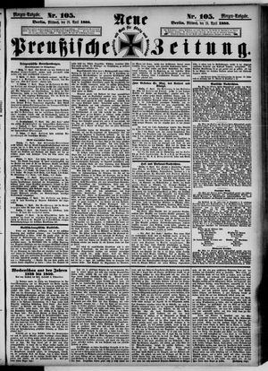 Neue preußische Zeitung vom 18.04.1888