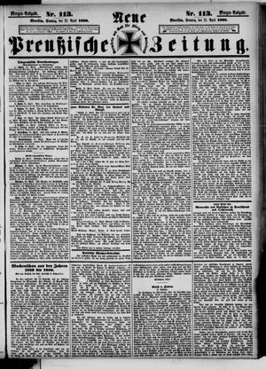 Neue preußische Zeitung vom 22.04.1888