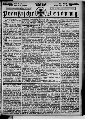 Neue preußische Zeitung vom 24.04.1888