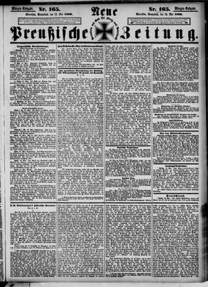 Neue preußische Zeitung vom 26.05.1888