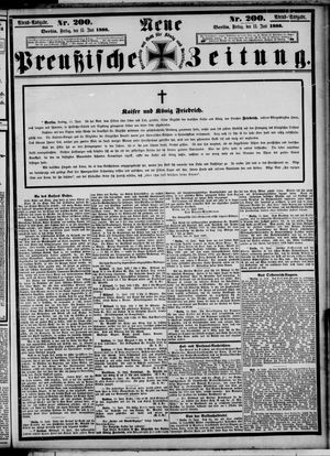 Neue preußische Zeitung vom 15.06.1888