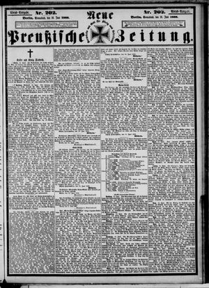Neue preußische Zeitung vom 16.06.1888