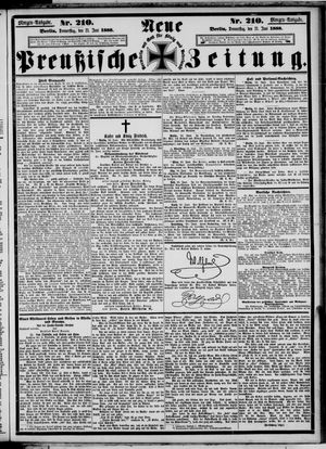 Neue preußische Zeitung vom 21.06.1888