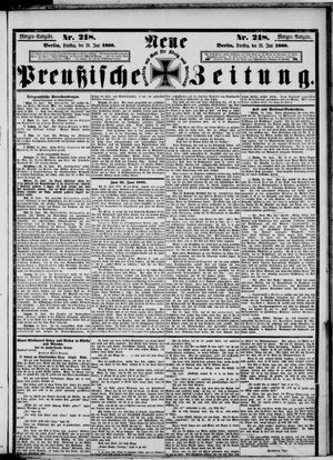 Neue preußische Zeitung vom 26.06.1888