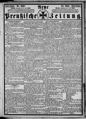 Neue preußische Zeitung vom 28.06.1888