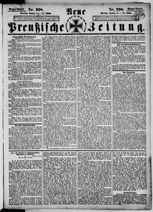 Neue preußische Zeitung vom 01.07.1888