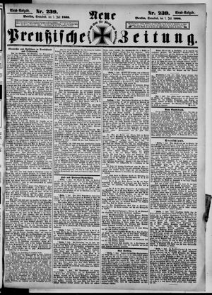 Neue preußische Zeitung on Jul 7, 1888