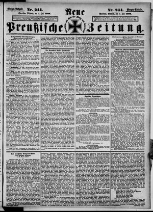 Neue preußische Zeitung vom 11.07.1888