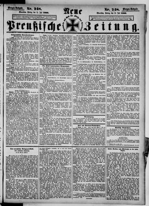 Neue preußische Zeitung vom 13.07.1888