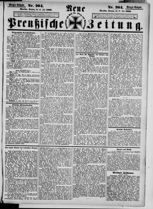 Neue preußische Zeitung vom 22.07.1888