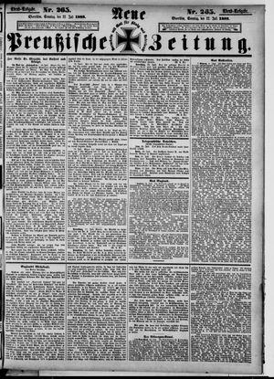 Neue preußische Zeitung vom 22.07.1888