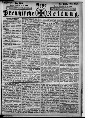 Neue preußische Zeitung vom 25.07.1888