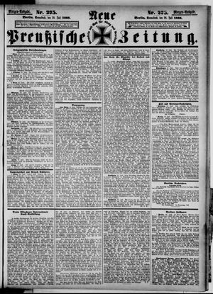 Neue preußische Zeitung vom 28.07.1888
