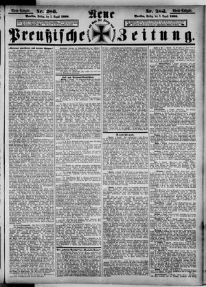 Neue preußische Zeitung vom 03.08.1888