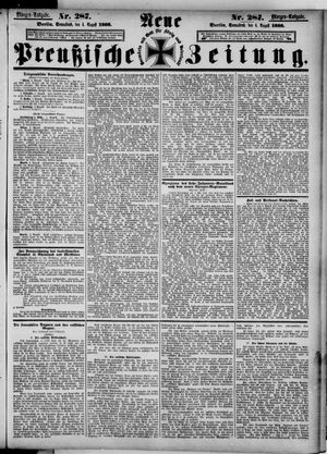 Neue preußische Zeitung on Aug 4, 1888
