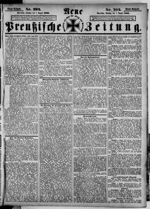 Neue preußische Zeitung vom 07.08.1888
