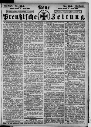 Neue preußische Zeitung vom 08.08.1888