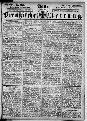 Neue preußische Zeitung vom 15.08.1888