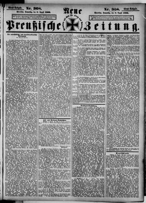 Neue preußische Zeitung vom 16.08.1888
