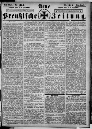 Neue preußische Zeitung vom 20.08.1888