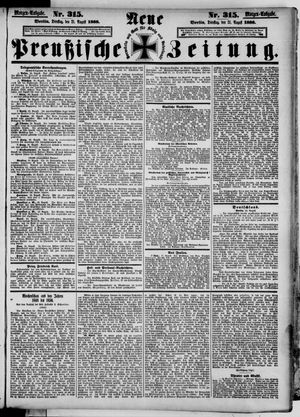Neue preußische Zeitung on Aug 21, 1888