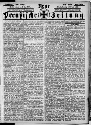 Neue preußische Zeitung vom 23.08.1888