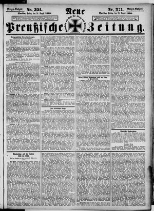 Neue preußische Zeitung vom 24.08.1888