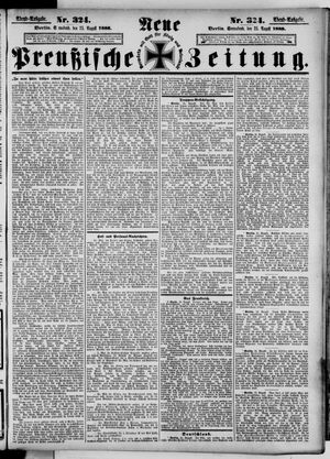Neue preußische Zeitung vom 25.08.1888