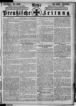 Neue preußische Zeitung vom 27.08.1888