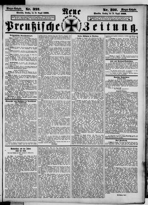 Neue preußische Zeitung vom 28.08.1888