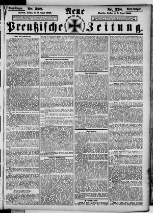 Neue preußische Zeitung vom 28.08.1888
