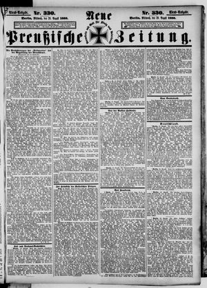 Neue preußische Zeitung vom 29.08.1888