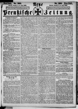 Neue preußische Zeitung vom 30.08.1888
