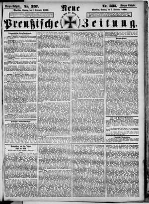 Neue preußische Zeitung on Sep 2, 1888