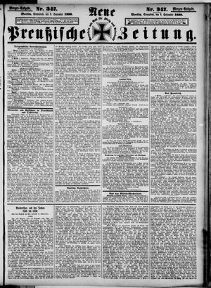 Neue preußische Zeitung vom 08.09.1888