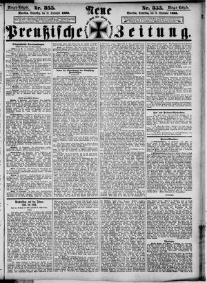 Neue preußische Zeitung vom 13.09.1888