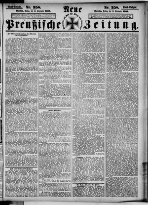 Neue preußische Zeitung vom 14.09.1888