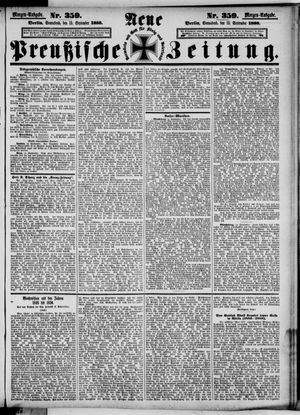 Neue preußische Zeitung on Sep 15, 1888